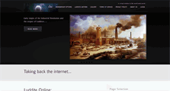 Desktop Screenshot of ludditeonline.com